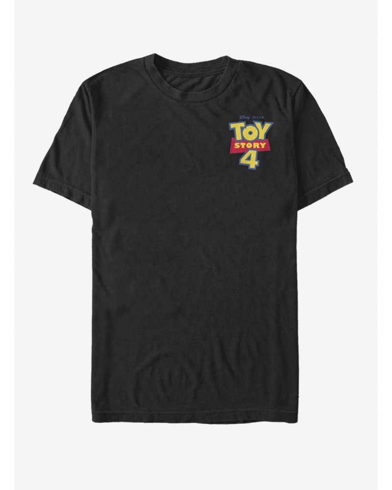 Disney Pixar Toy Story 4 Chest Color Logo T-Shirt $5.40 T-Shirts