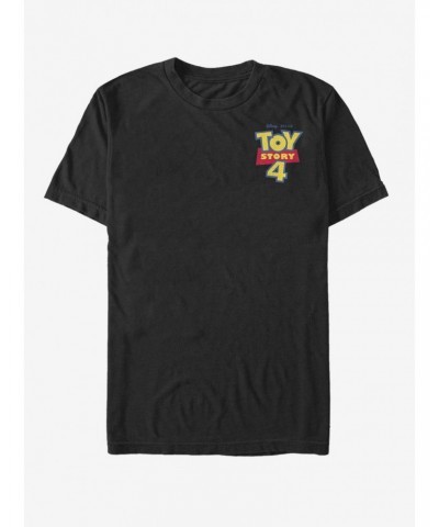 Disney Pixar Toy Story 4 Chest Color Logo T-Shirt $5.40 T-Shirts