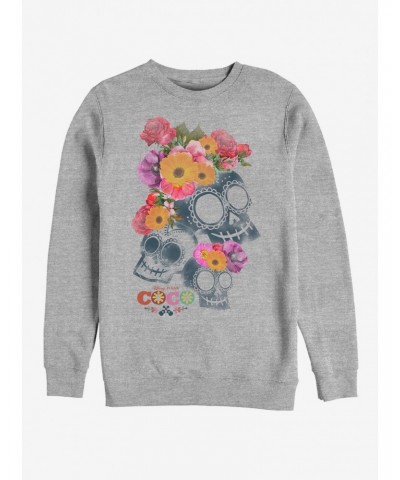 Disney Pixar Coco Calaveras Crew Sweatshirt $10.85 Sweatshirts