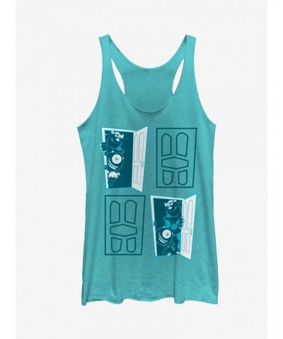 Disney Pixar Monsters Inc. Closet Door Portal Girls Tanks $5.62 Tanks