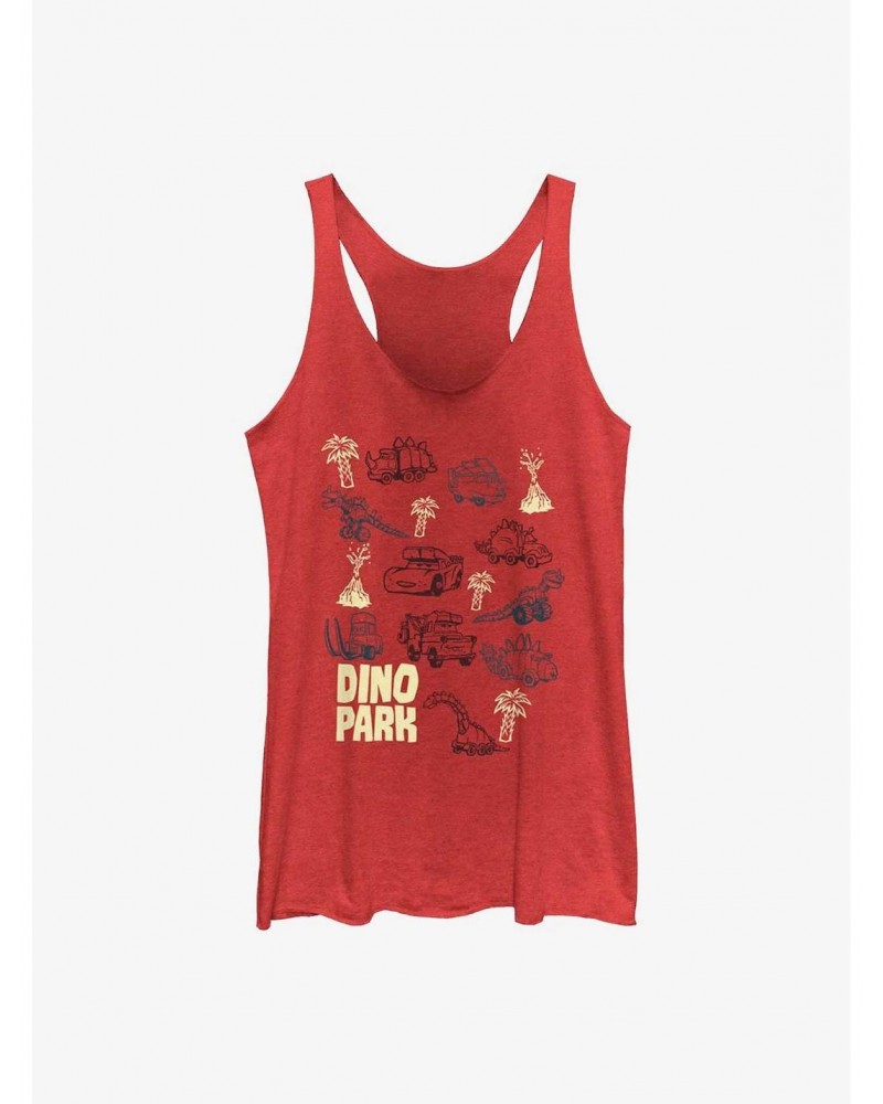 Cars Dino Jumble Girls Raw Edge Tank $6.89 Tanks