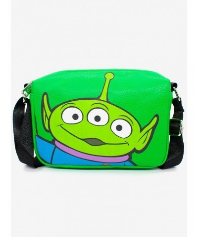 Disney Pixar Toy Story Alien Smiling Close Up Pose Cross Body Bag $19.06 Bags