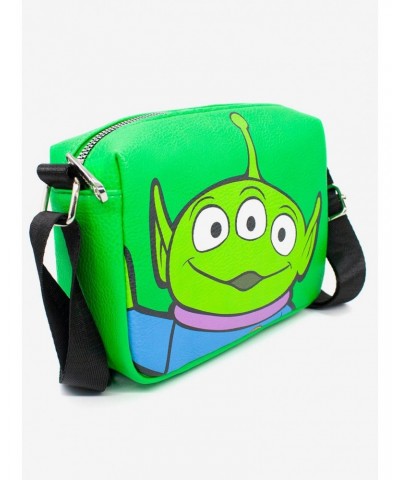 Disney Pixar Toy Story Alien Smiling Close Up Pose Cross Body Bag $19.06 Bags