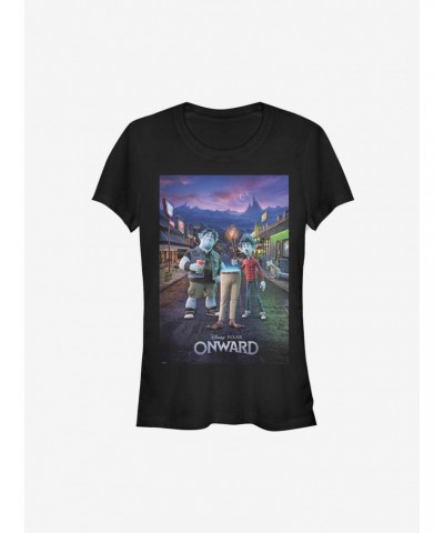 Disney Pixar Onward Dad Poster Girls T-Shirt $6.62 T-Shirts