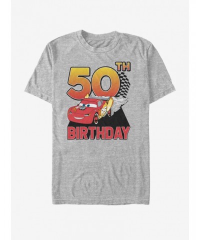 Disney Pixar Cars Lightning Birthday 50 T-Shirt $5.52 T-Shirts