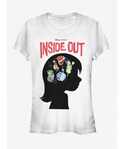 Disney Pixar Inside Out Riley Emotions Silhouette Girls T-Shirt $7.49 T-Shirts