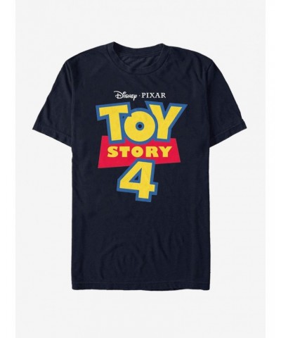 Disney Pixar Toy Story 4 Full Color Logo T-Shirt $6.10 T-Shirts