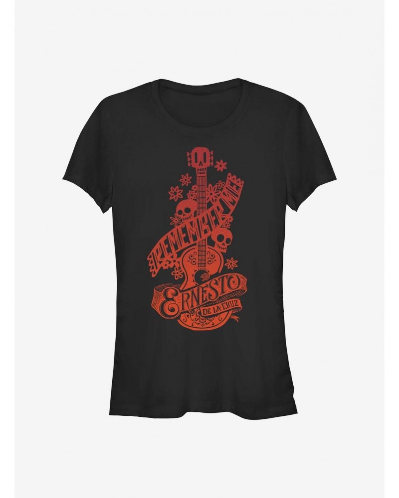 Disney Pixar Coco Ernesto De La Cruz Remember Me Girls T-Shirt $8.72 T-Shirts