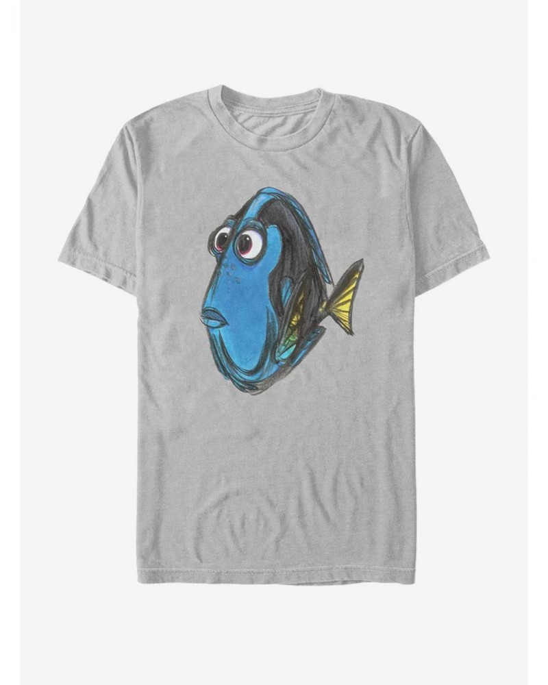 Disney Pixar Finding Nemo Dory Face T-Shirt $6.36 T-Shirts