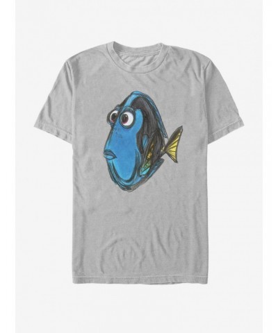 Disney Pixar Finding Nemo Dory Face T-Shirt $6.36 T-Shirts