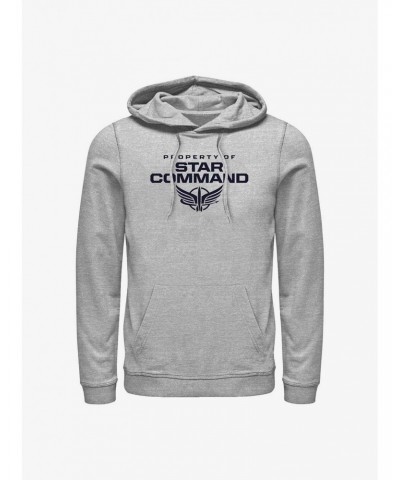 Disney Pixar Lightyear Property Of Star Command Hoodie $10.37 Hoodies