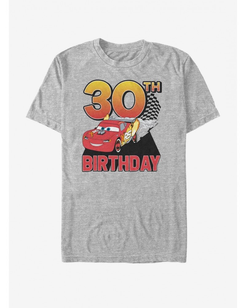 Disney Pixar Cars Lightning Birthday 30 T-Shirt $6.86 T-Shirts