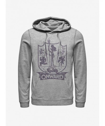 Disney Pixar Onward Char Badge Hoodie $9.43 Hoodies