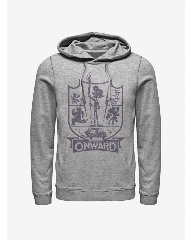 Disney Pixar Onward Char Badge Hoodie $9.43 Hoodies