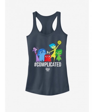 Disney Pixar Inside Out Complicated Girls Tank $5.23 Tanks