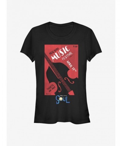 Disney Pixar Soul NY Music Festival Girls T-Shirt $7.93 T-Shirts