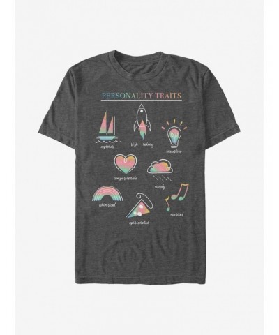 Disney Pixar Soul Personality Traits T-Shirt $6.21 T-Shirts